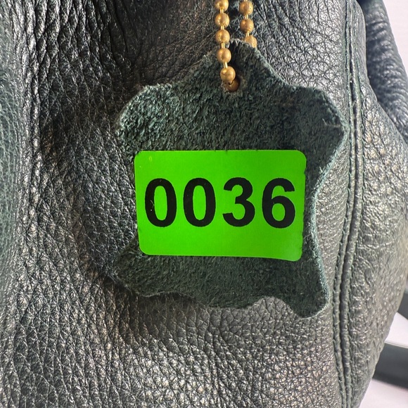 Green Leather Shoulder Bag - Picture 12 of 12